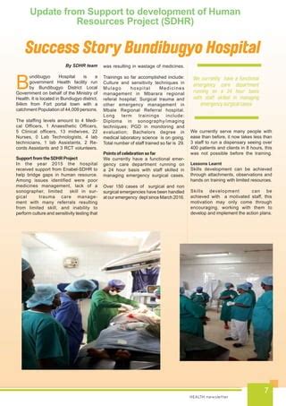 Health Newsletter Enabel And Ministry Of Health Of Uganda Pdf