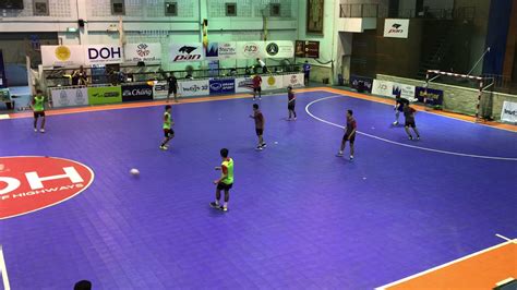 Training Futsal Defending Zone YouTube