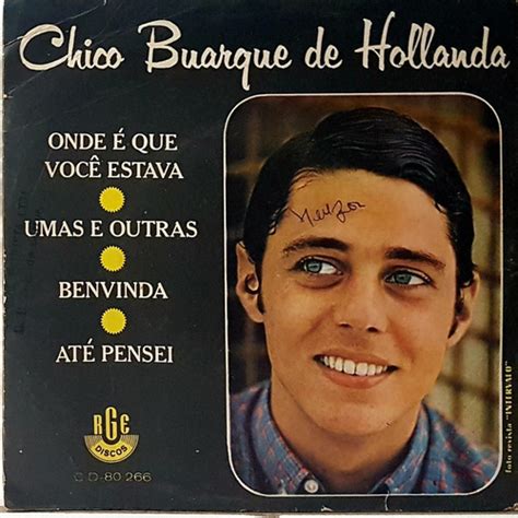 Compacto Chico Buarque De Hollanda Onde É Que Voce Estava MercadoLivre