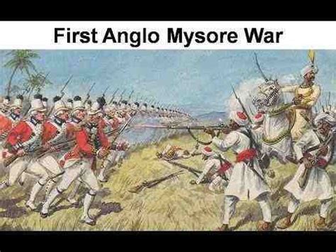 First And Second Anglo Mysore War