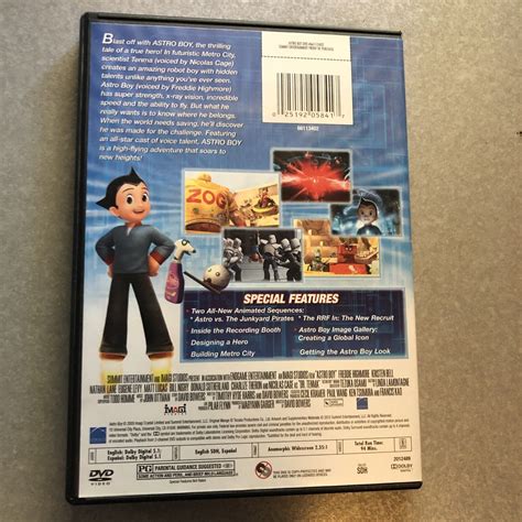 Astro Boy Dvd 2009 25192058417 Ebay