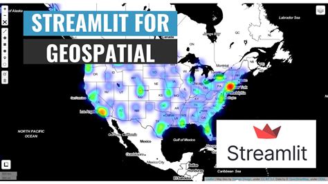 Streamlit Tutorial Developing A Streamlit Web App For Geospatial