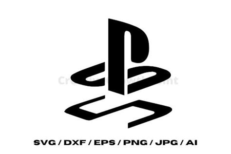 Ps5 Logo Svg Png  Dxf Ai Eps Cricut Machine Etsy