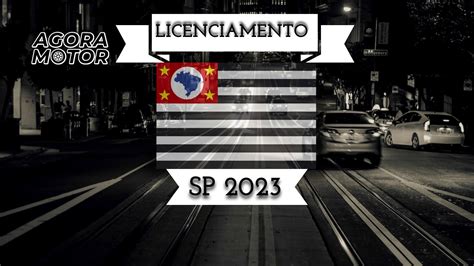 Licenciamento SE 2023 Tabela Valor E Prazos Agora Motor