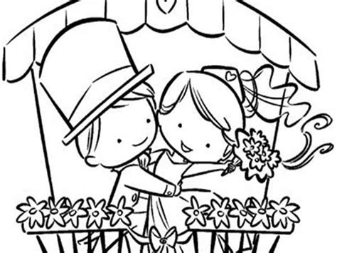 75 Desenhos De Casamento Para Imprimir E Colorir