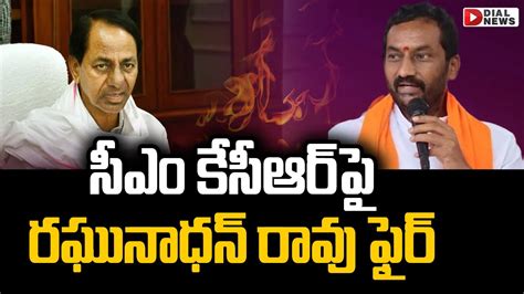 Dubbaka BJP MLA Raghunandan Rao Fire Speech At Kishan Reddy Oathing