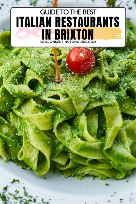 Best Italian Restaurants In Brixton London Kensington Guide