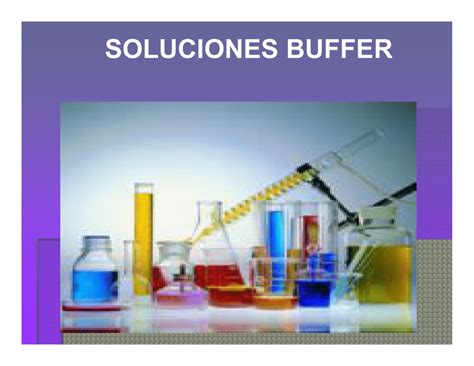 Soluciones Buffer