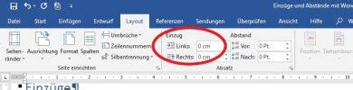 Einz Ge Und Abst Nde In Microsoft Word Richtig Einrichten