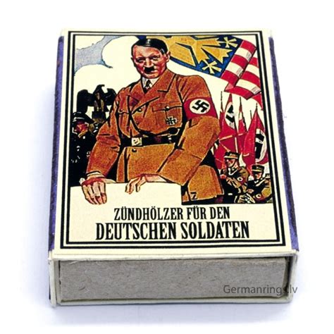 Vintage German Ww2 Leader Matchbox For Sale