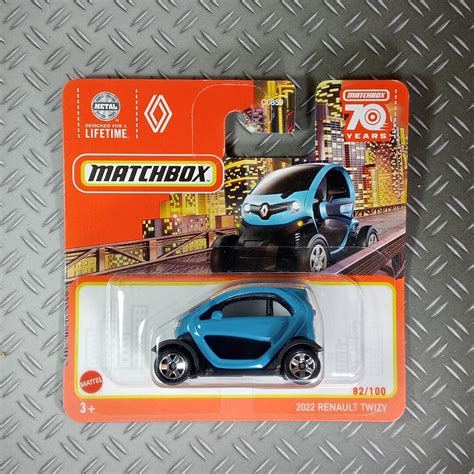 Matchbox 2022 Renault Twizy Rare Collectible Miniature Model 1 64 Scale