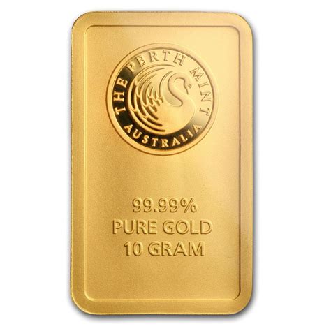 10 gram Gold Bar - Perth Mint - Bullion Mart