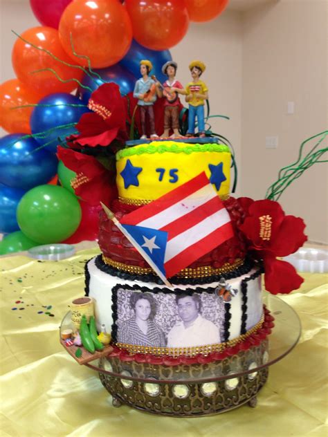 Puerto Rico Birthday Cake By Wandas Decorations Sebring Fl Themed