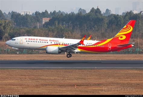 B 207H Boeing 737 8 MAX Hainan Airlines Lzh1224 JetPhotos