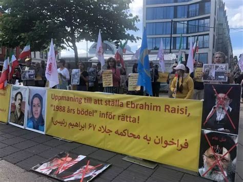 Freedom Loving Iranians And Mek Supporters In Oslo Gothenburg And