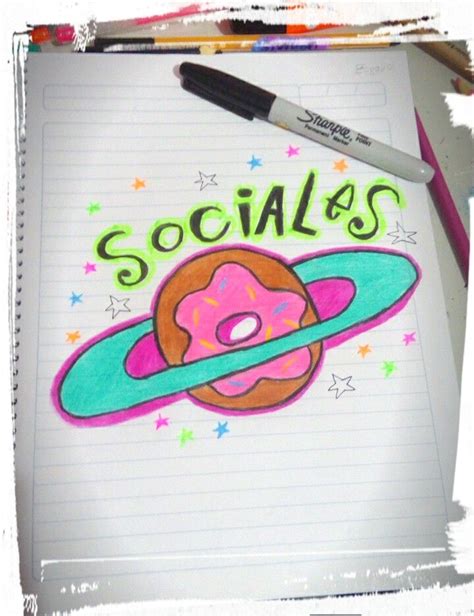 Dibujos Para Decorar Caratula De Ciencias Sociales D4c