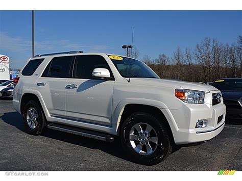 2013 Blizzard White Pearl Toyota 4runner Sr5 4x4 110911542 Photo 5 Car Color