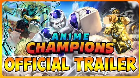 Anime Champions Simulator Official Release Date Trailer Youtube