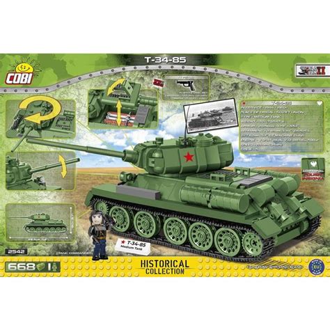 T-34/85 (COBI-2542) \ Tanks and vehicles \ Cobi.eu