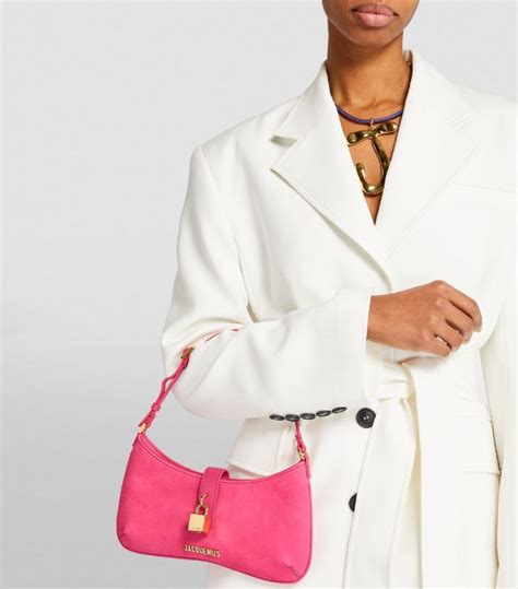 Womens Jacquemus Pink Le Bisou Cadenas Shoulder Bag Harrods Uk