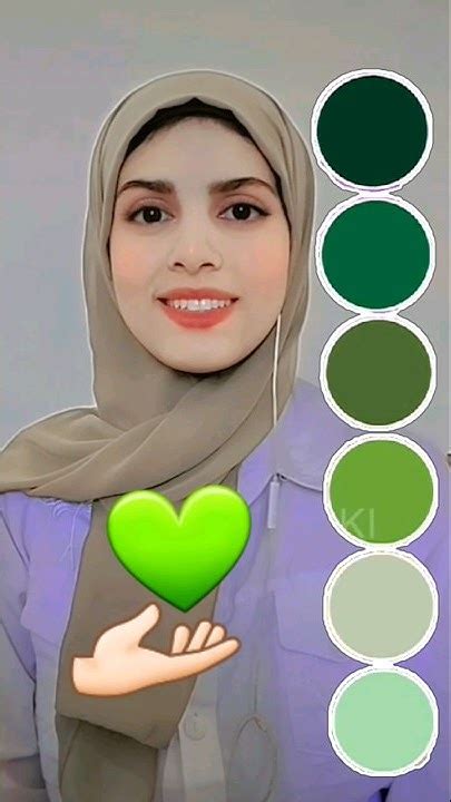 اى هى اسماء درجات اللون الاخضر 💚 Art Artist رسم فن فنان فنانين