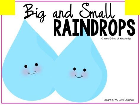 big  small raindrops  games   kids  nursery  yara