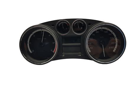 Speedometer Instrument Cluster Peugeot 308 9665107480 503001550311 1430