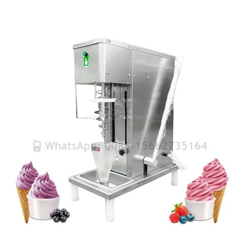 Freeze Fruit Yogurt Ice Cream Swirl Mixer Blender L H Real Ice Cream