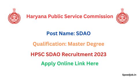 Hpsc Sdao Result 2023 Hpsc Sdao 37 Posts