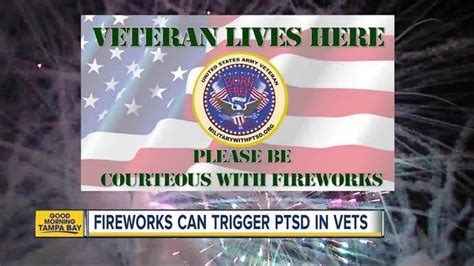 Reminder 4th Of July Fireworks Can Be Traumatic For Veterans With PTSD