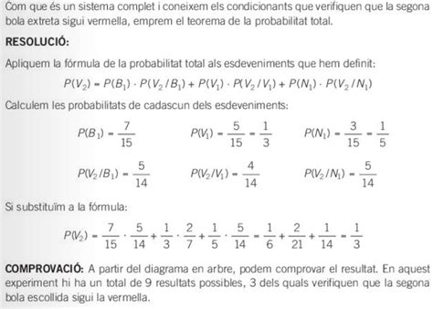 Resum Dels Conceptes B Sics De Probabilitat Ioc Batx