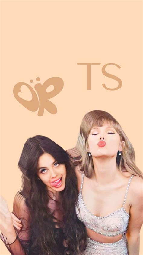 Taylor Swift And Olivia Rodrigo Taylor Swift Wallpaper Taylor