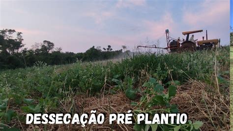 Desseca O Para O Plantio Da Soja Youtube