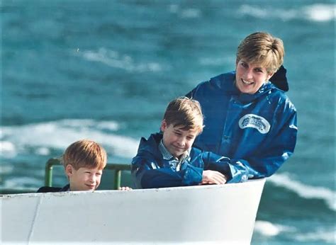 The Late Princess Diana Brought Her Two Sons To Niagara Falls In 1991