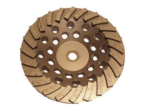 Diamond Blade Concrete Grinder - 7" Standard 24 Segmented | concrete ...