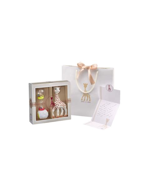 Set Sophie La Girafe Sonajero Maracas Bb Grenadine