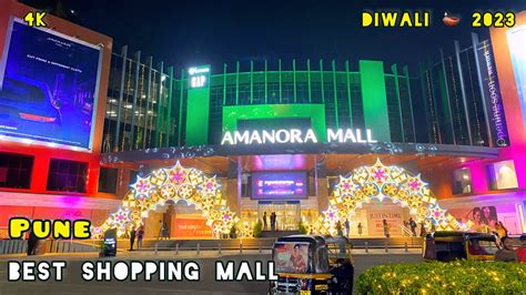 Amanora Shopping Mall Pune On Diwali Pune Tour Amanora Mall