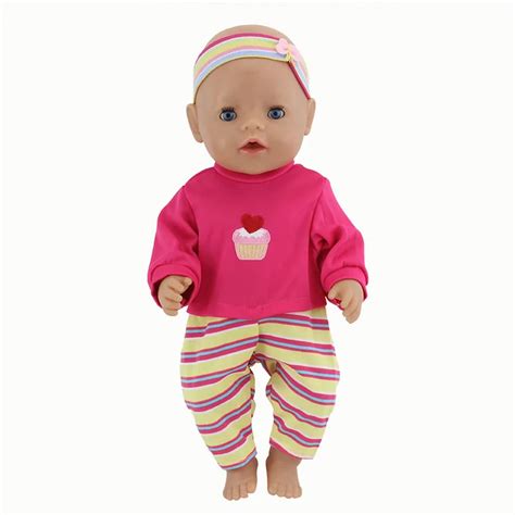 4 Styles Choose Clothes For 43cm Baby Born Zapf Doll Reborn Babies