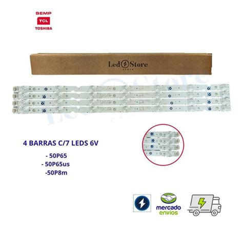 Kit Completo De Barras Led Tcl P Us P P M Frete Gr Tis