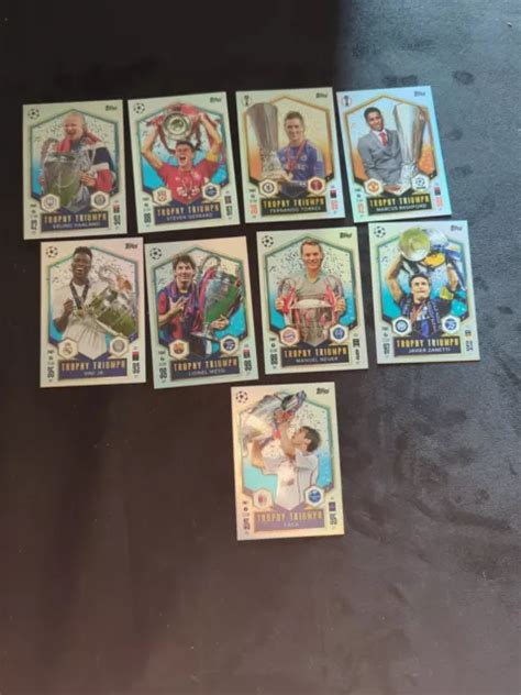 Topps Match Attax Champions League Alle Trophy