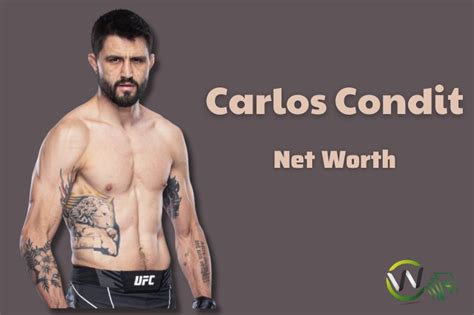 What Is Carlos Condit Net Worth Last Updated On