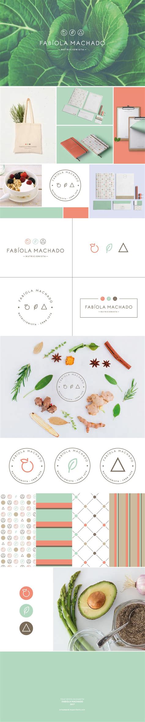 Nutritionist Branding Projetos Fotos V Deos Logotipos Ilustra Es