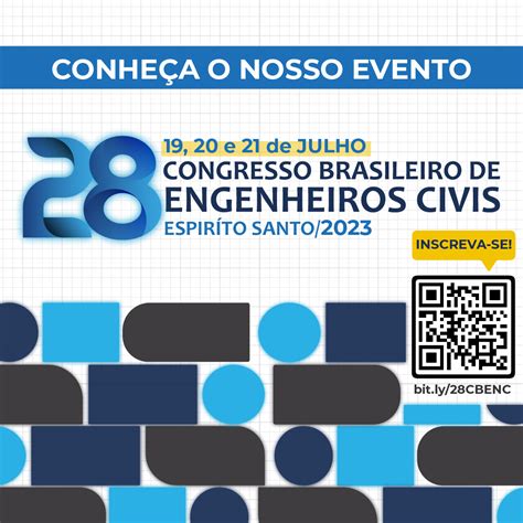 28º CBENC Congresso Brasileiro de Engenheiros Civis em Vitória Sympla