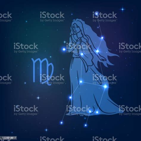 Virgo Zodiac Sign Stock Illustration Download Image Now Adult