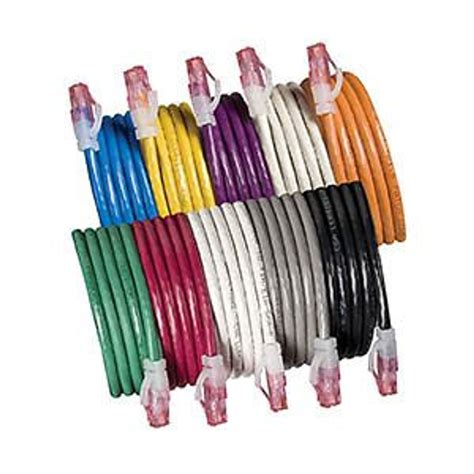 Cat 6 Patch Cable 15 Ft Purple Allen Tel Products Inc