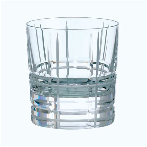 Christofle Scottish Crystal Old Fashioned Whisky Glass Crystal