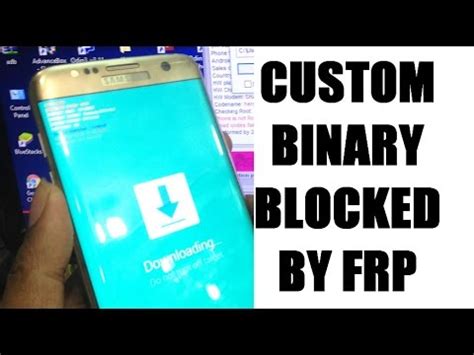 How To Fix Custom Binary Blocked By FRP Lock YouTube