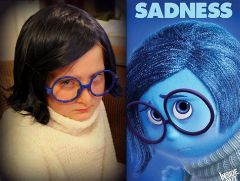 Sadness Cosplay from Pixar's 'Inside Out' by LookyLolo