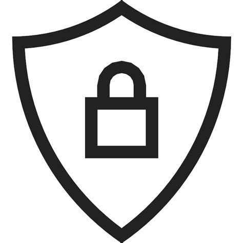 Lock Protection Safety Secure Security Shield Vector Svg Icon Svg Repo