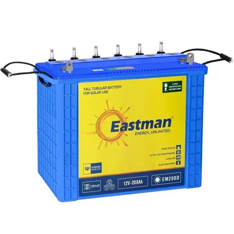 Eastman Tubular Battery V Ah Deep Cycle Stss